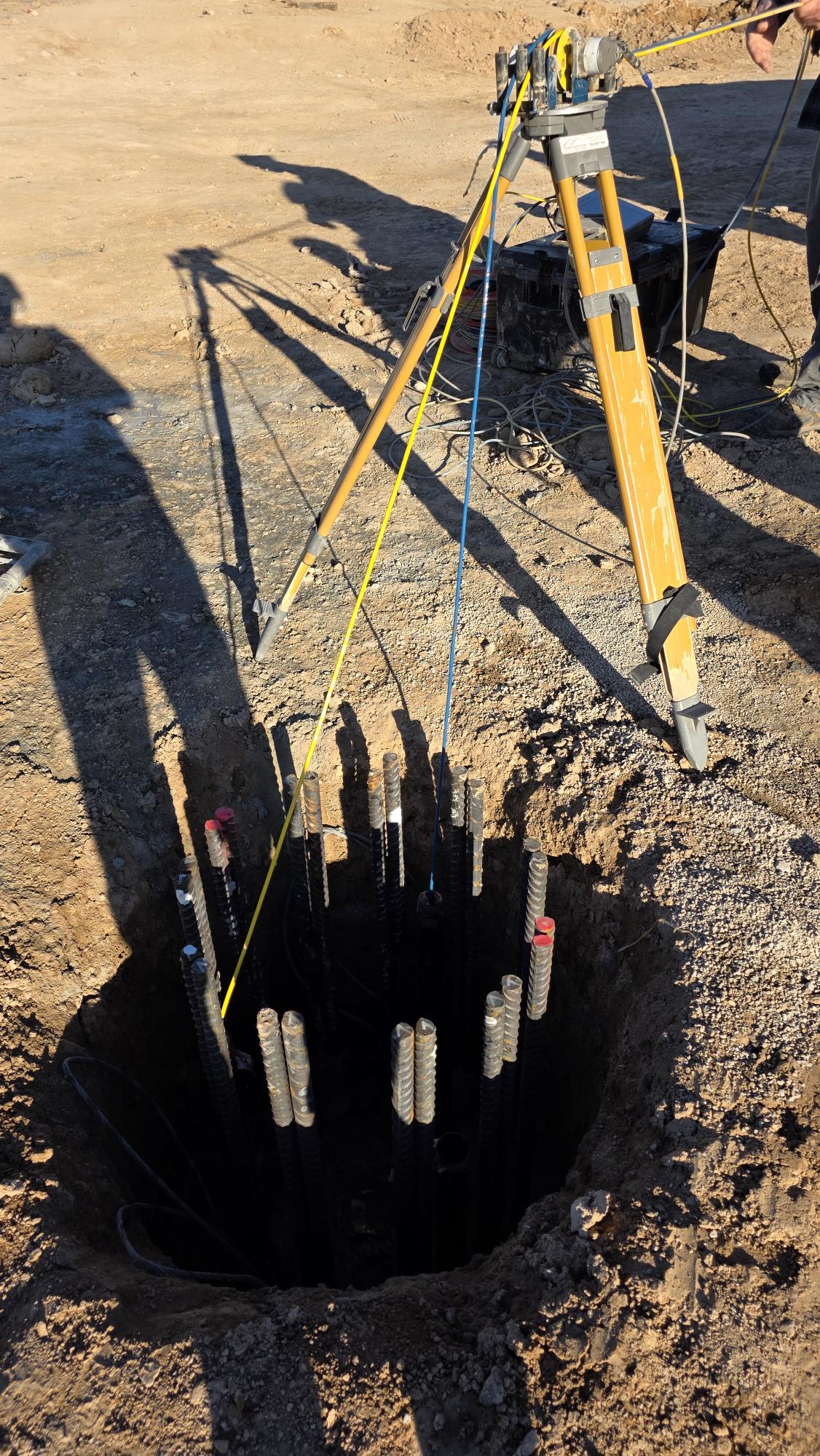 Typical CSL Field Equipment Setup